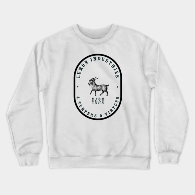 Lumon Industries Logo Crewneck Sweatshirt by Digital GraphX